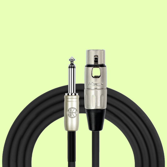 Kirlin 30ft XLR-JACK Microphone Cable