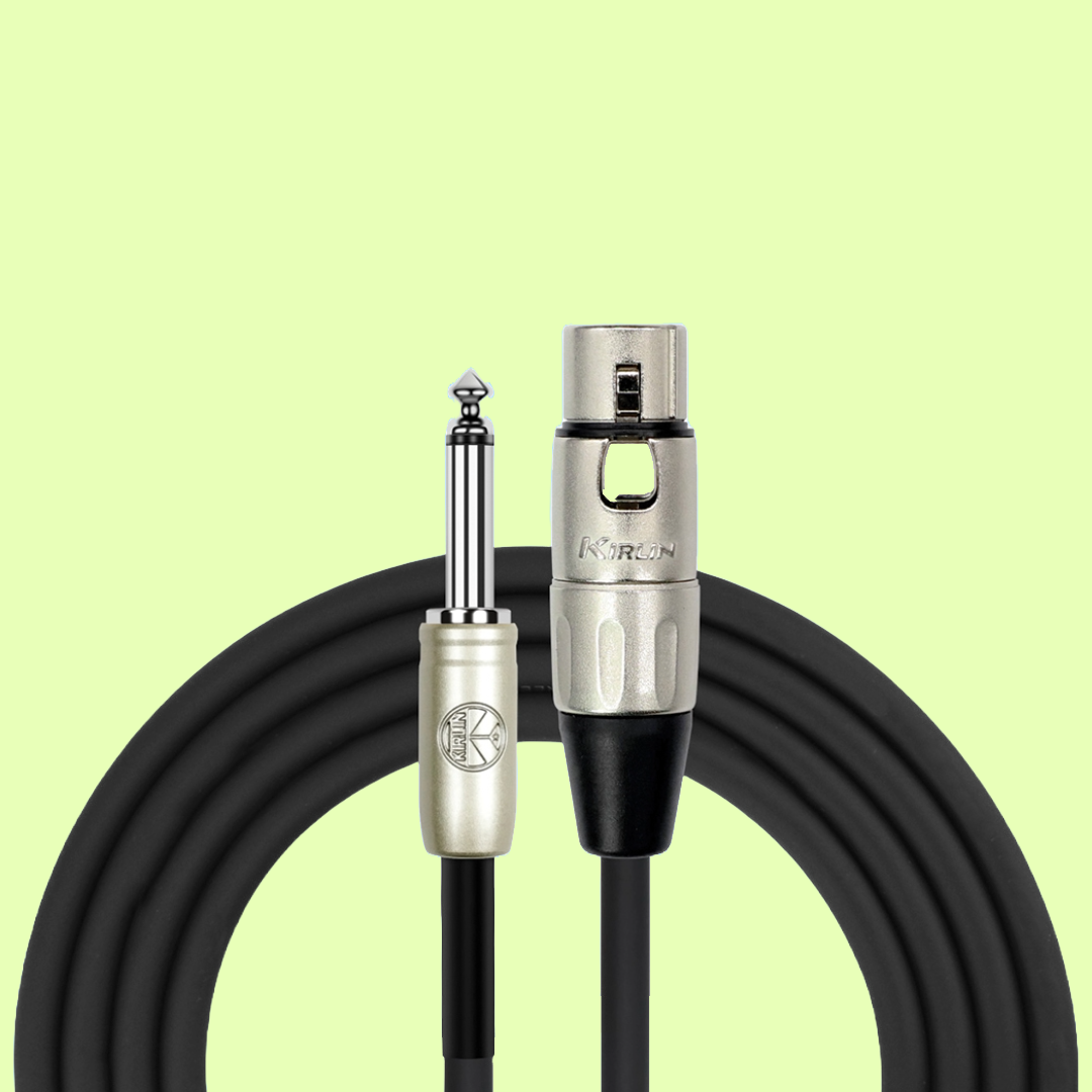 Kirlin Female XLR - 6.5 Stereo Jack Cable - 10ft