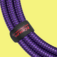 Kirlin IWC201PU 20ft Purple Entry Woven Instrument Cable