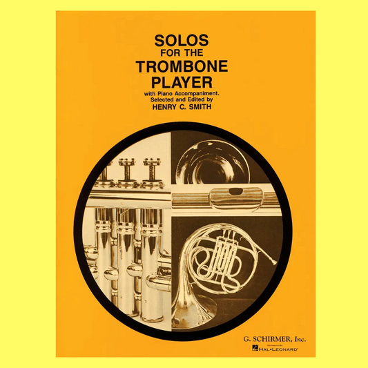 Solos For The Trombone Player with Piano Accompaniment Book