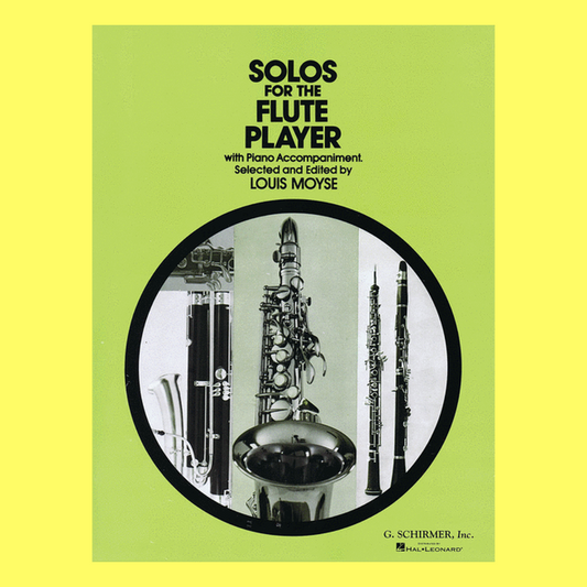 Solos For The Flute Player Flute with Piano Accompaniment Book