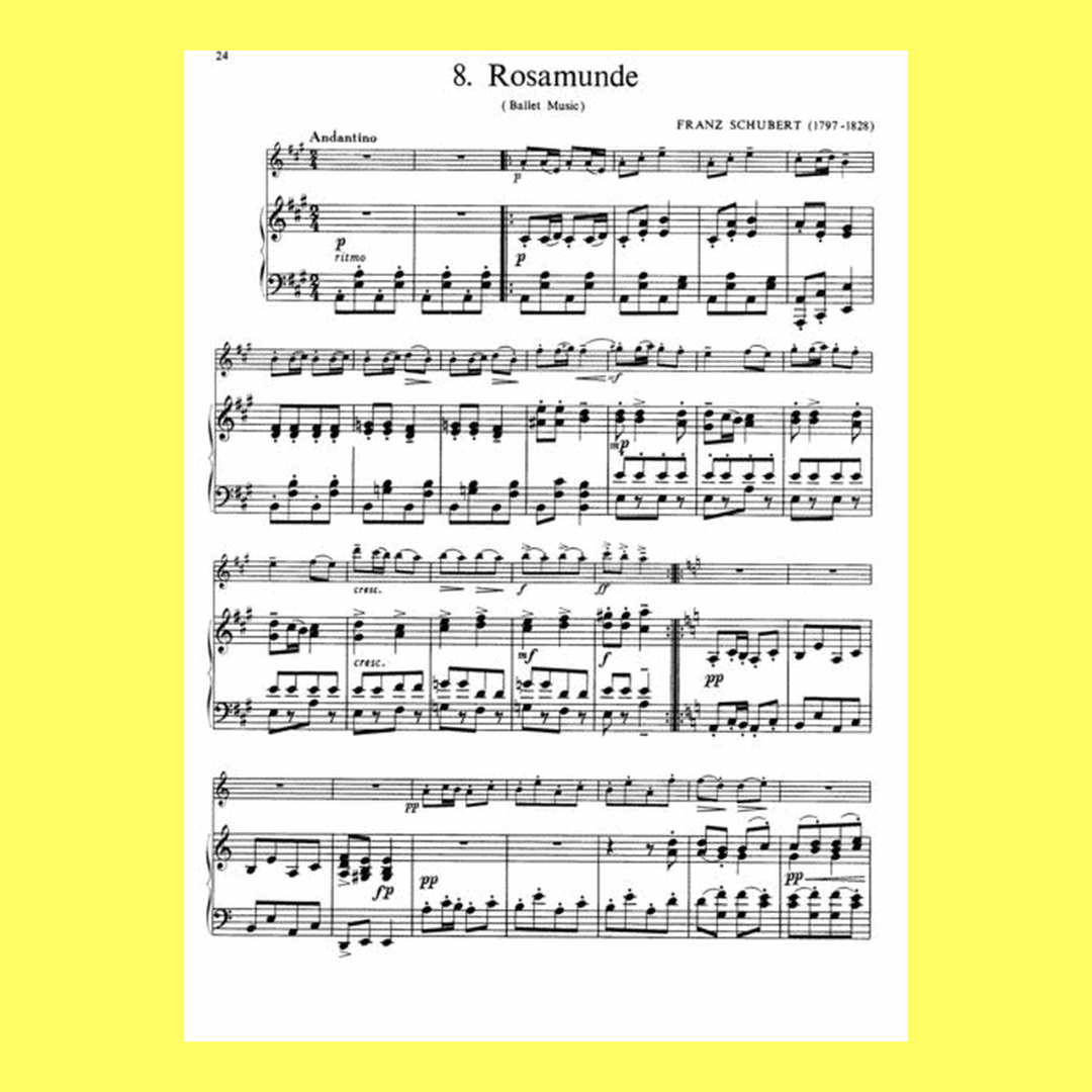 Solos For The Flute Player Flute with Piano Accompaniment Book