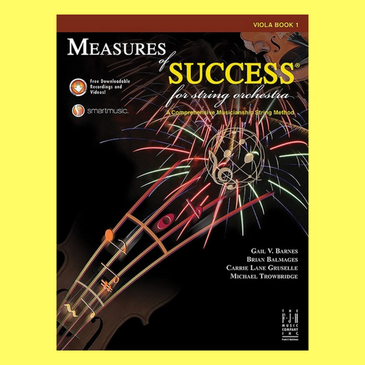 Measures Of Success - Viola Book 1 (Book/Dvd)