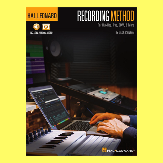 Hal Leonard Recording Method For Hip-Hop, Pop, EDM & More Book/Olm