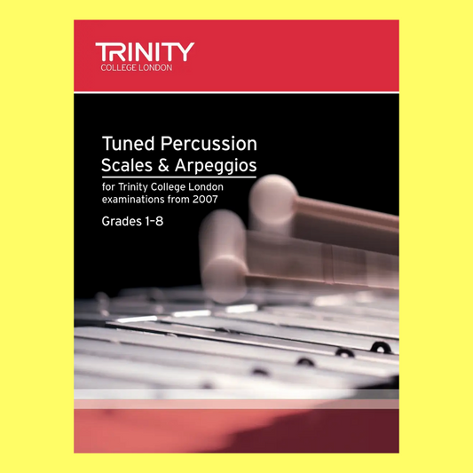 Trinity - Tuned Percussion Scales & Arpeggios Grade 1-8 Book