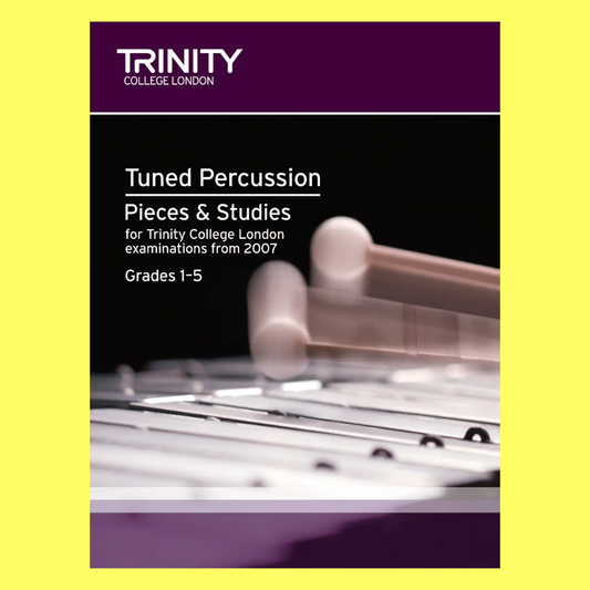 Trinity Tuned Percussion Exam Pieces & Studies - Grade 1 -5 Book