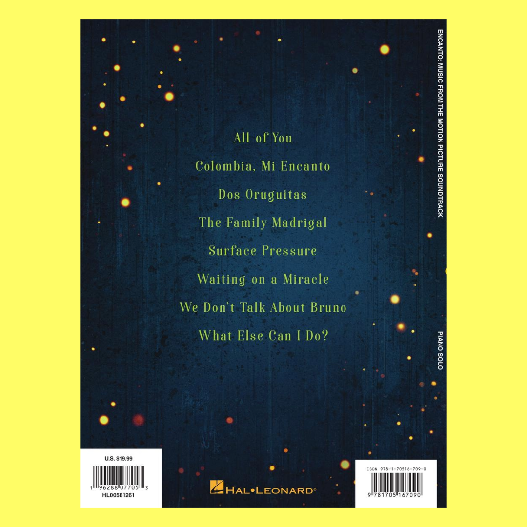 Encanto Movie Selections For Piano Solo Book