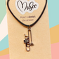 Trombone Music is Always the Answer Necklace - (Silver)