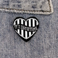 Its Showtime- Enamel Heart Pin