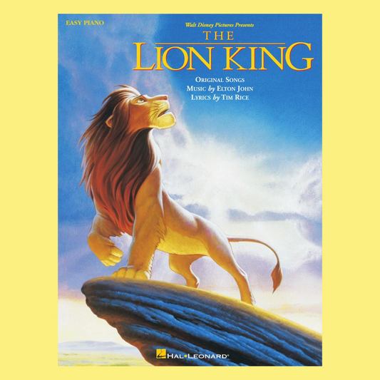The Lion King Vocal Selections Easy Piano Book