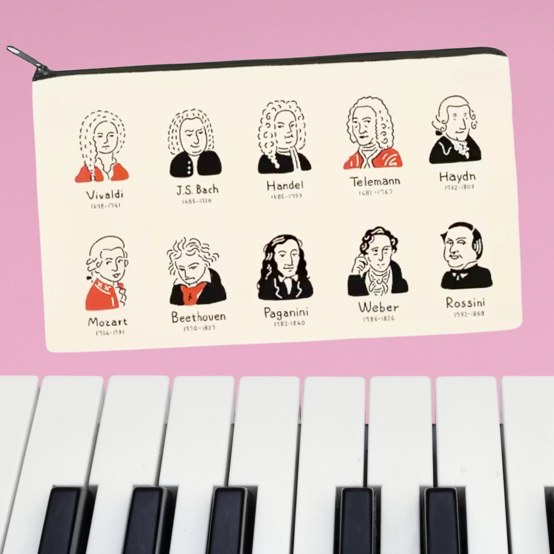 The Composer Carrier Music Bag/Pencil Case (20cm x 15cm)