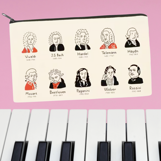 The Composer Carrier Music Bag/Pencil Case (20cm x 15cm)