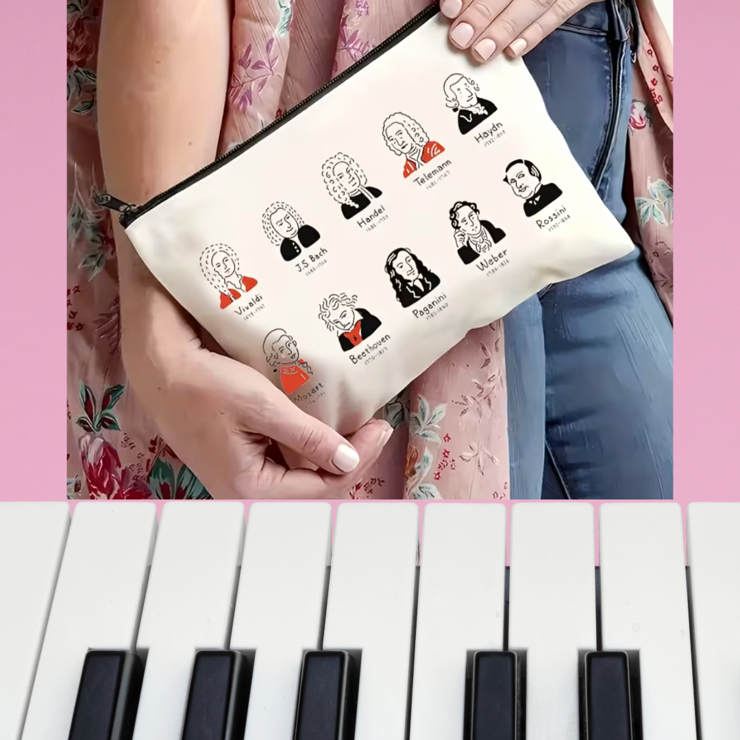The Composer Carrier Music Bag/Pencil Case (20cm x 15cm)