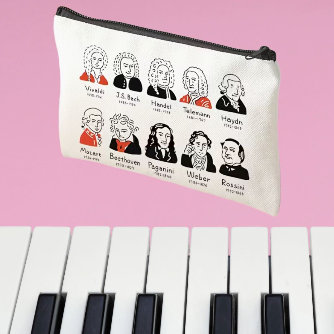 The Composer Carrier Music Bag/Pencil Case (20cm x 15cm)