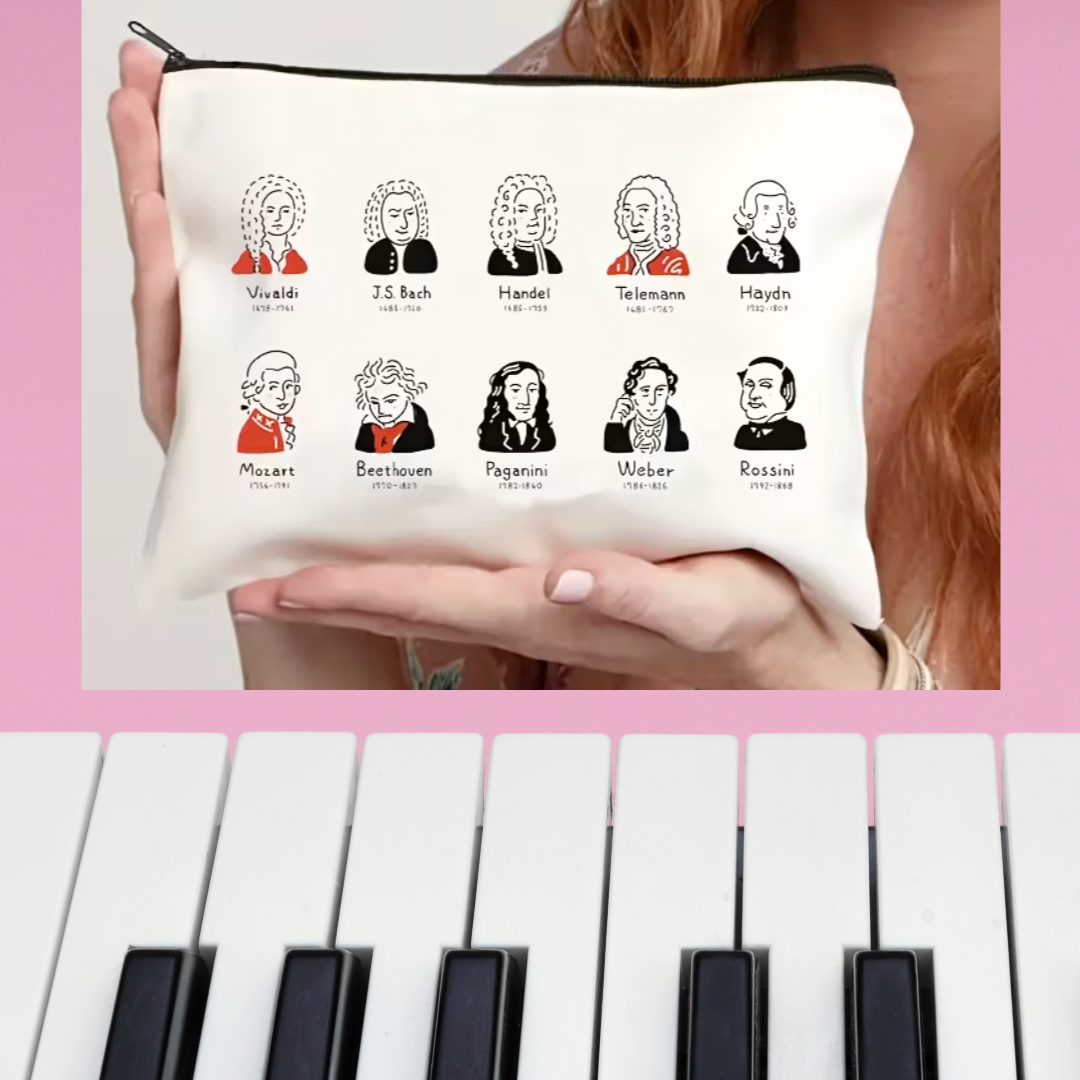 The Composer Carrier Music Bag/Pencil Case (20cm x 15cm)