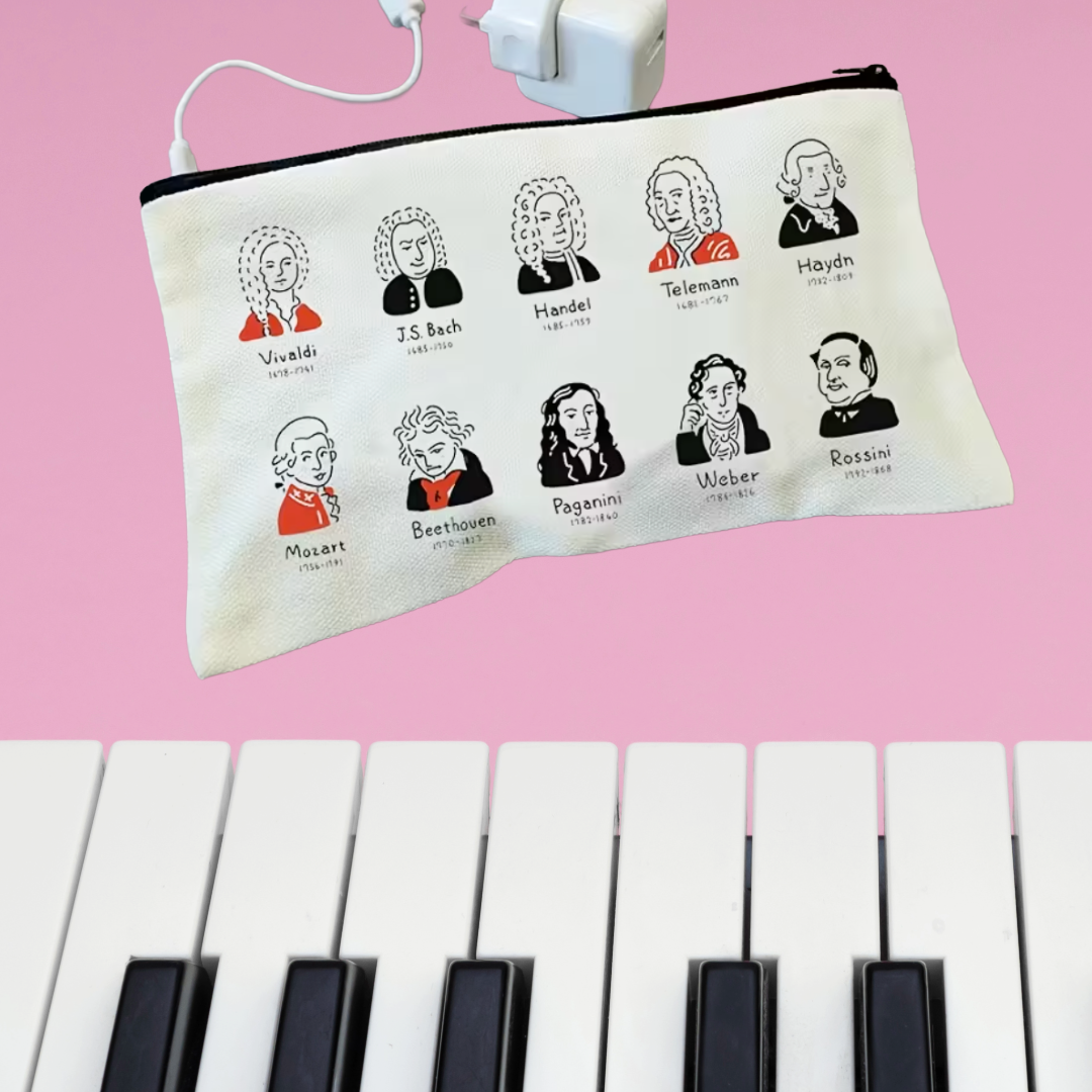 The Composer Carrier Music Bag/Pencil Case (20cm x 15cm)