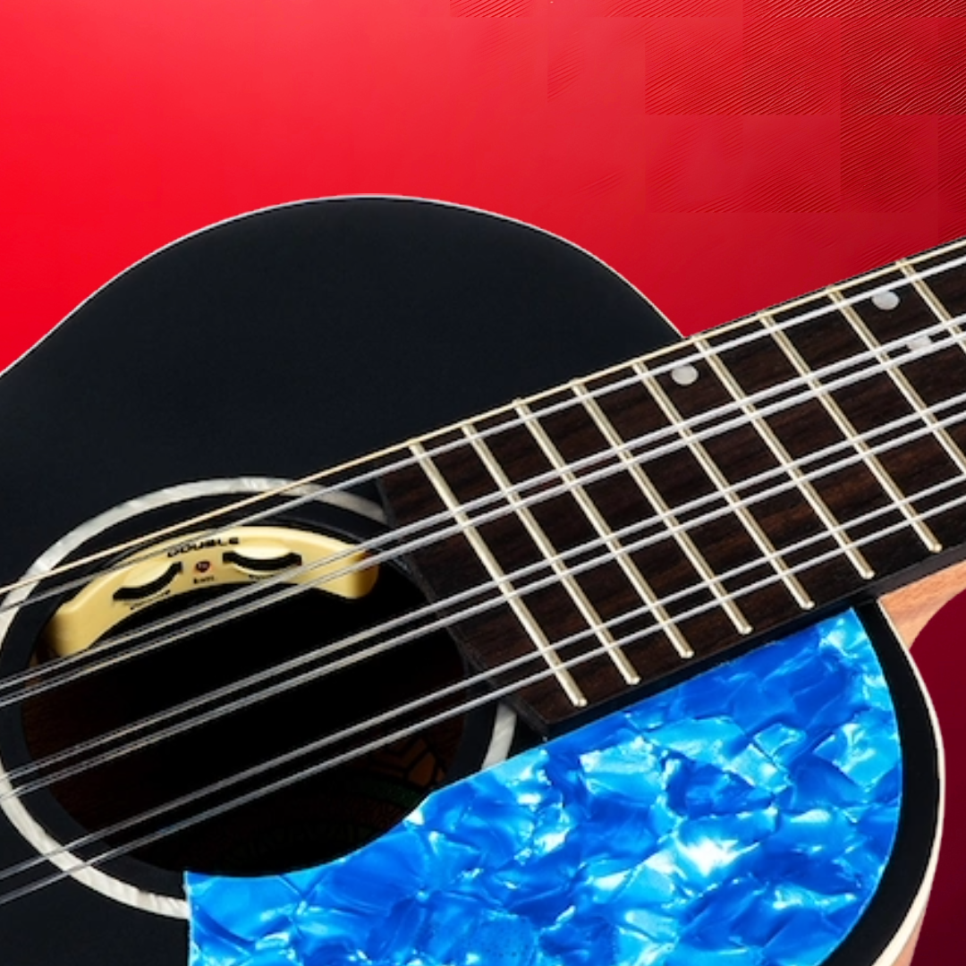 Flight Iris 8 Tenor - Eight String Ukulele with Deluxe Padded Gig Bag - Very Limited Stock (5 Units Remaining)