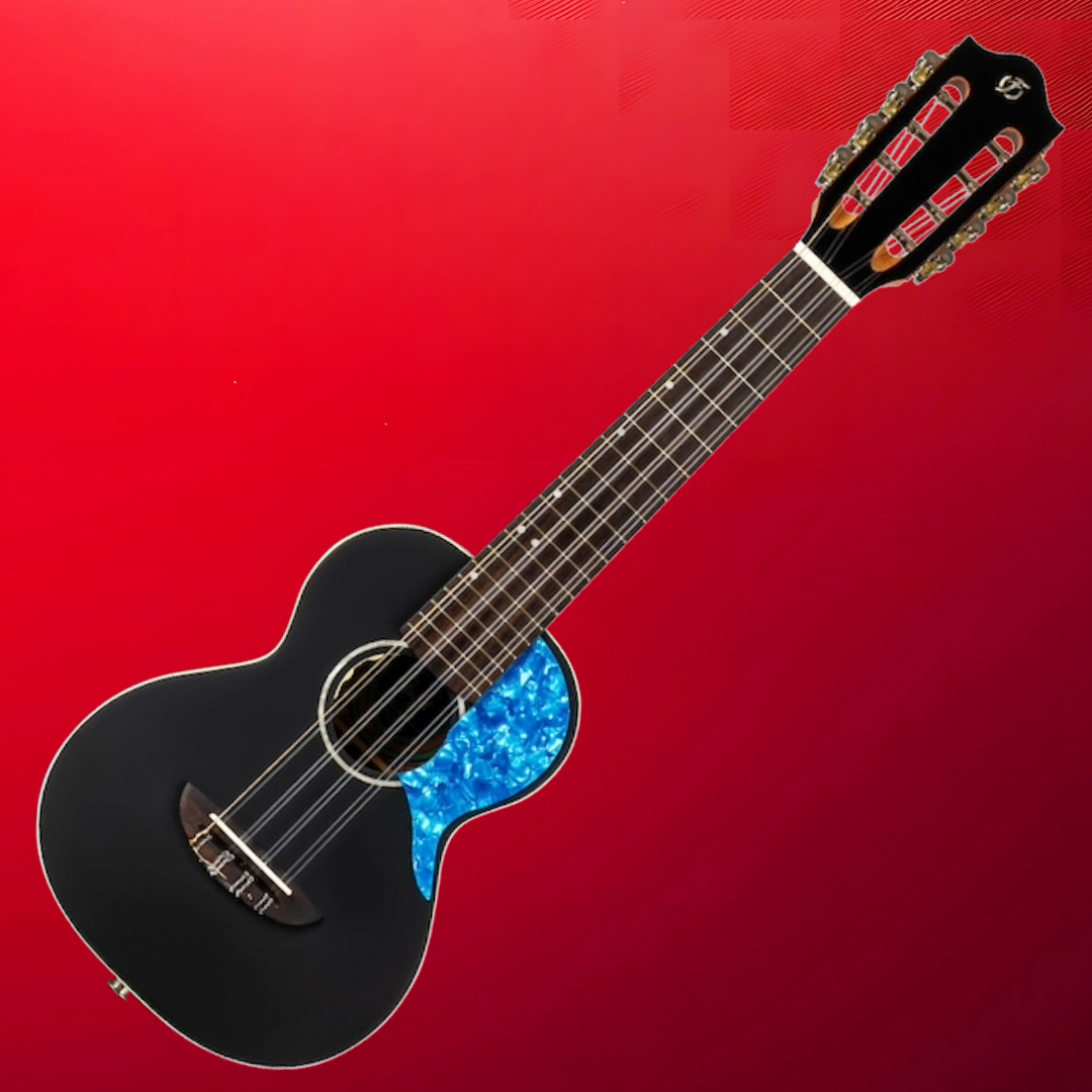 Flight Iris 8 Tenor - Eight String Ukulele with Deluxe Padded Gig Bag - Very Limited Stock (5 Units Remaining)