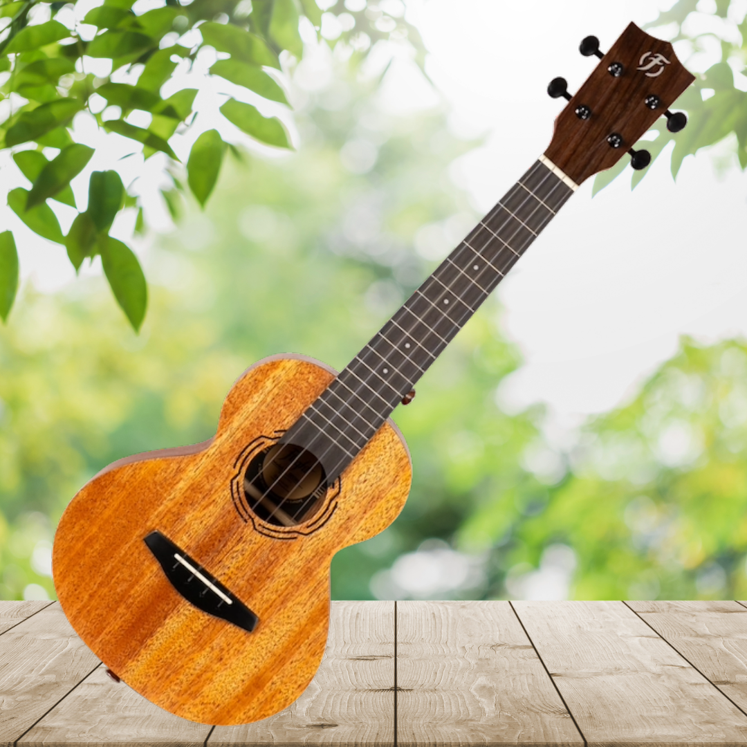 Flight NUC500 Solid Top Concert Ukulele with Padded Gig Bag - New Release, Limited Stock