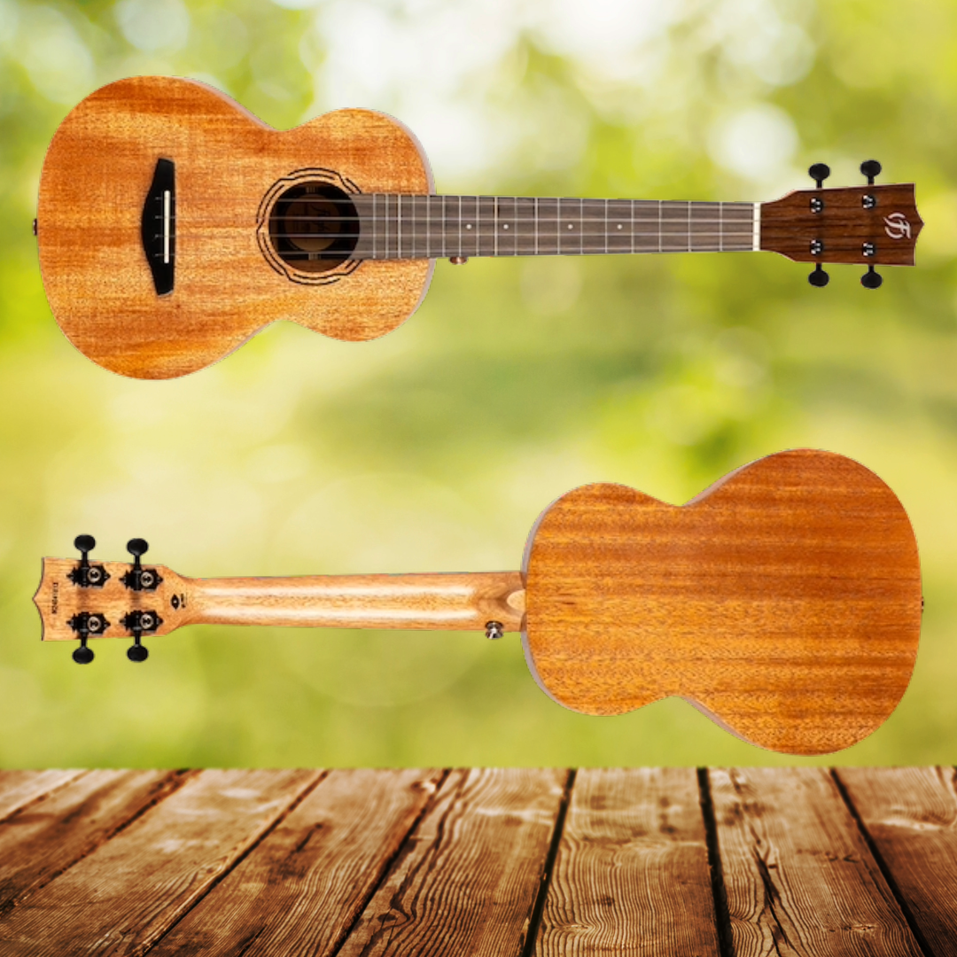 Flight NUT500 Solid Top Tenor Ukulele with Padded Gig Bag - New in Australia Limited Stock