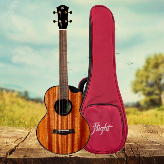 Flight Nomad Baritone Ukulele with Deluxe Gig Bag - New in Australia - Limited Stock (5 Units Remaining)