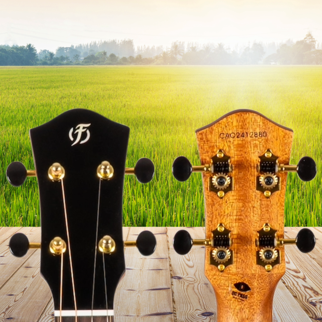 Flight Lily Steel String Baritone EQ-A with Deluxe Gig Bag - New in Australia - Very Limited Stock (5 Units Left)