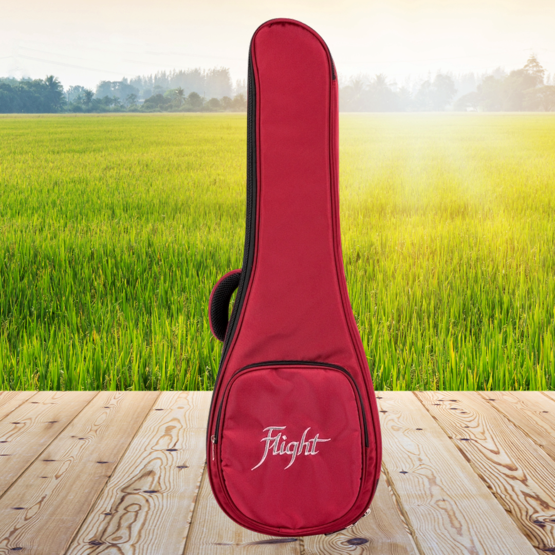 Flight Lily Steel String Baritone EQ-A with Deluxe Gig Bag - New in Australia - Very Limited Stock (5 Units Left)