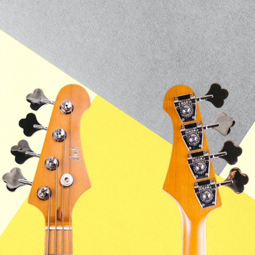 Flight Mini JB Bass Metallic Blue Solid Body Ukulele with Deluxe Gig Bag - New to Aus - Very Limited Stock (4 units Remaining)