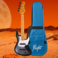 Flight Mini JB Bass Moonburst Solid Body Ukulele with Deluxe Gig Bag - Coming Soon