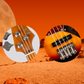 Flight Mini JB Bass Moonburst Solid Body Ukulele with Deluxe Gig Bag - Coming Soon