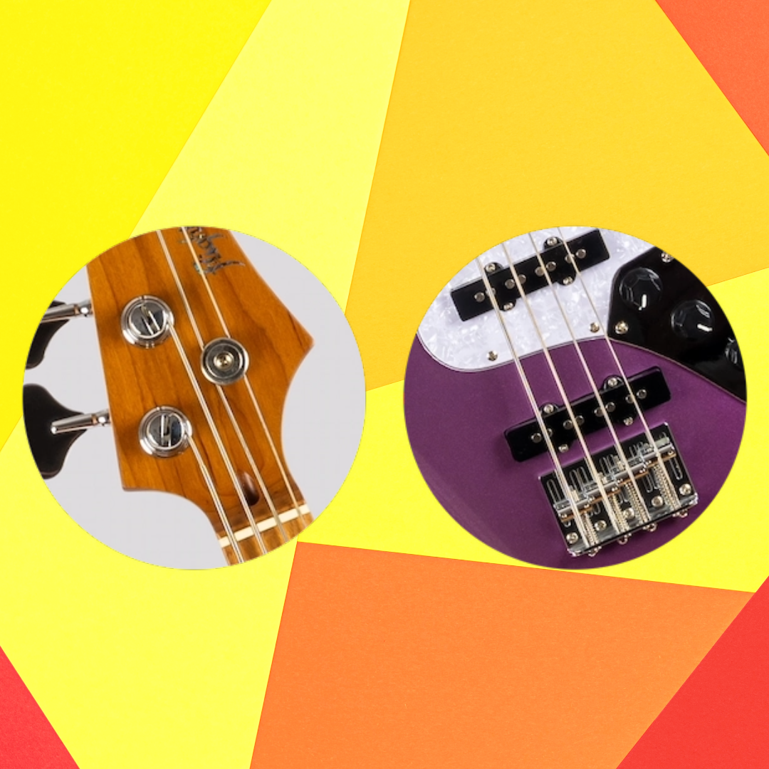 Flight Mini JB Bass Purple Solid Body Ukulele with Deluxe Gig Bag - Coming Soon