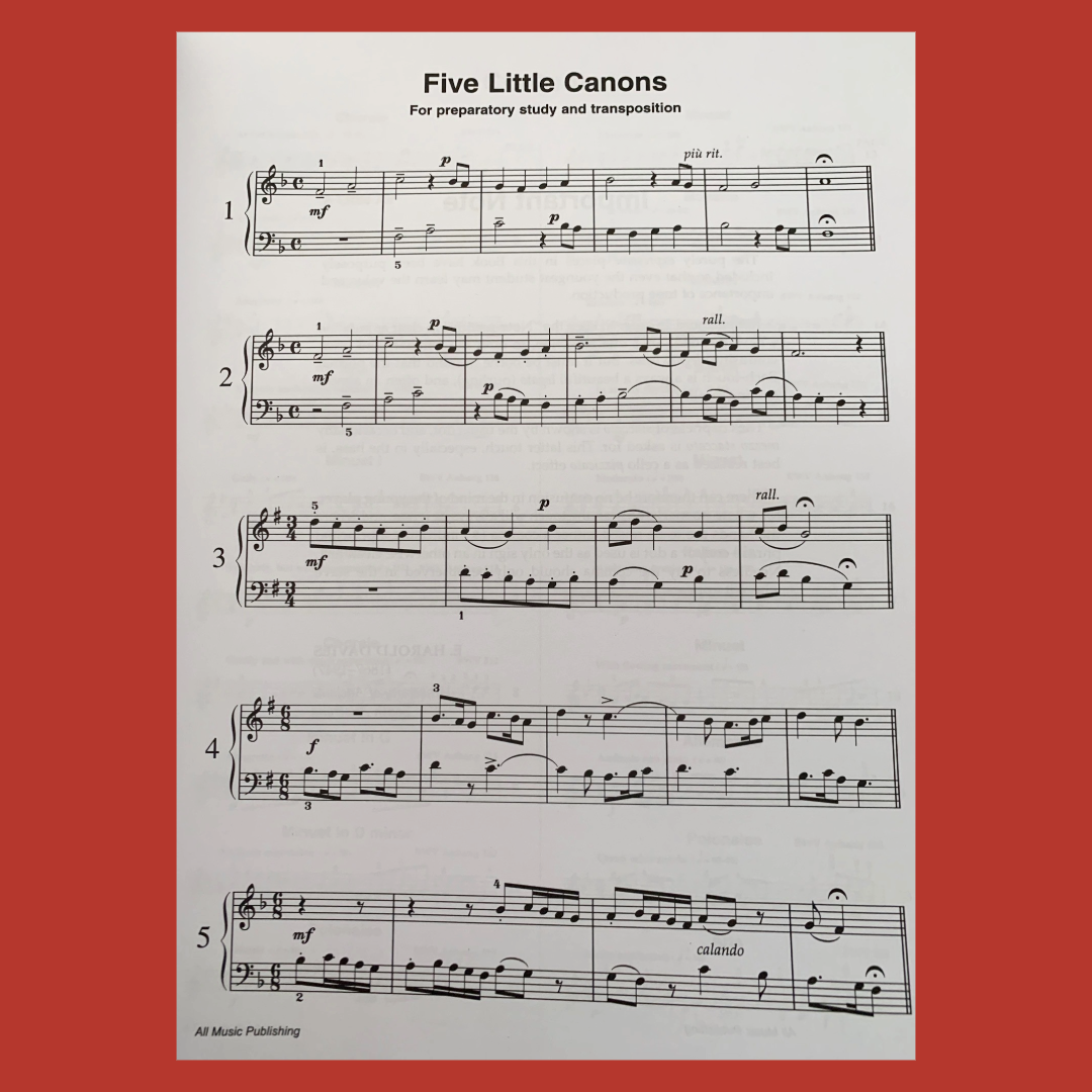 The Children's Bach Book - 30 Easy Pieces For Piano