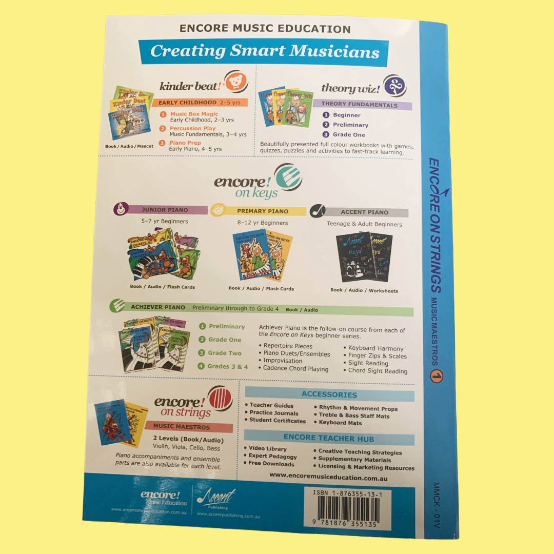 Encore On Strings Violin - Level 1 Book/Online Audio