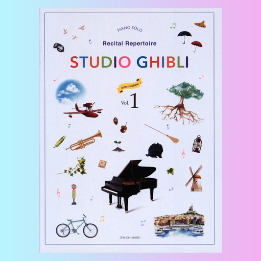 Studio Ghibli Recital Repertoire Volume 1 - Intermediate Piano Book