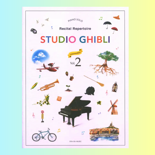 Studio Ghibli Recital Repertoire Volume 2 - Intermediate Piano Book