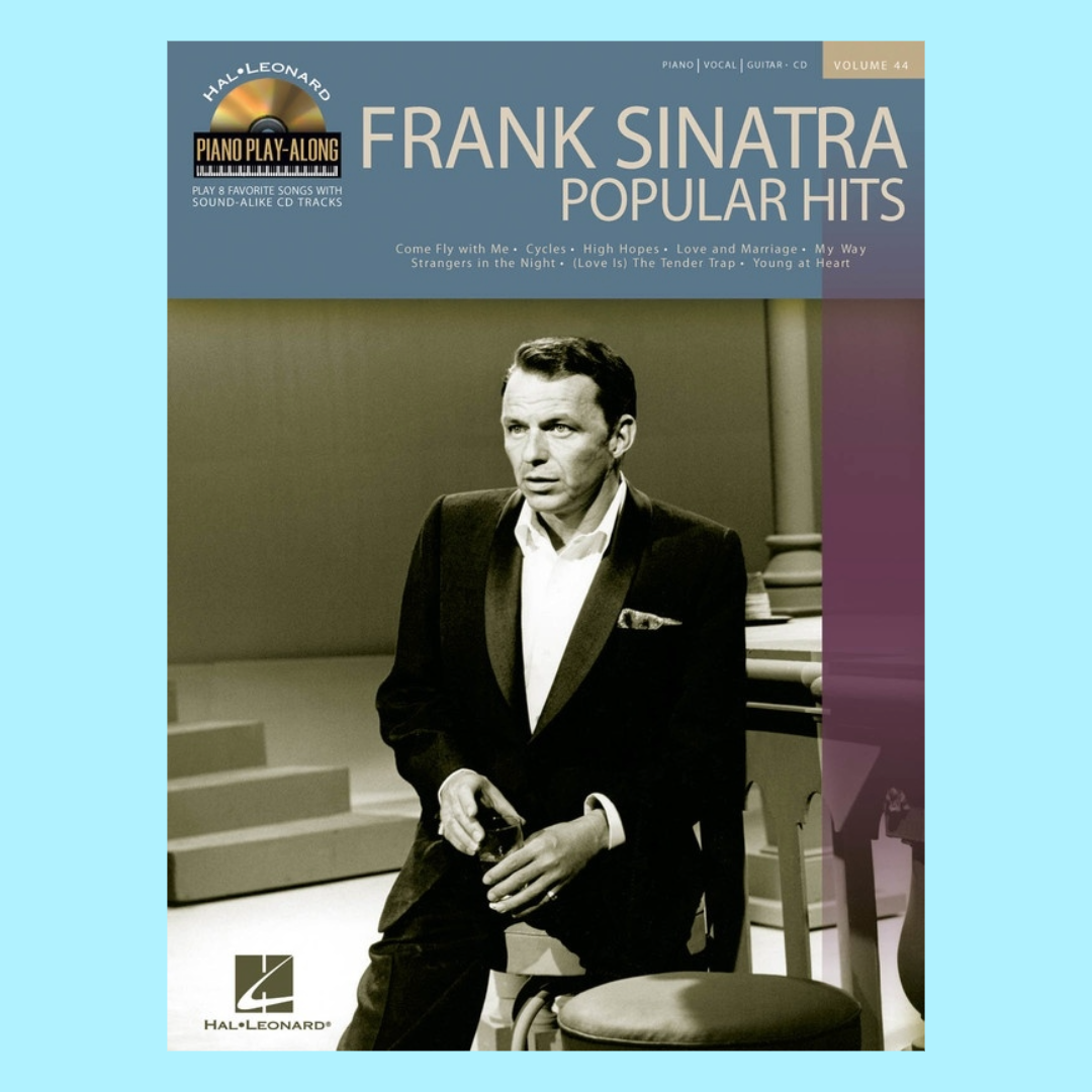 Frank Sinatra - Popular Hits Piano Play Along Volume 44 Book