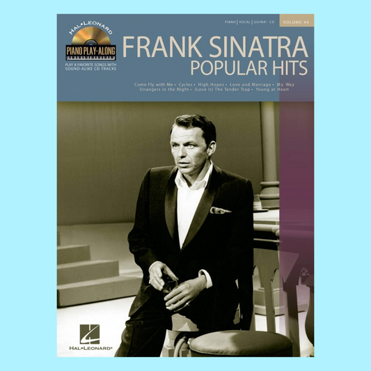 Frank Sinatra - Popular Hits Piano Play Along Volume 44 Book