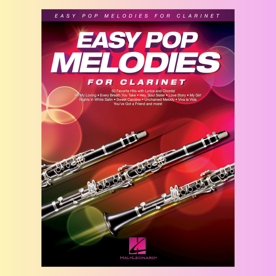 Easy Pop Melodies For Clarinet Songbook