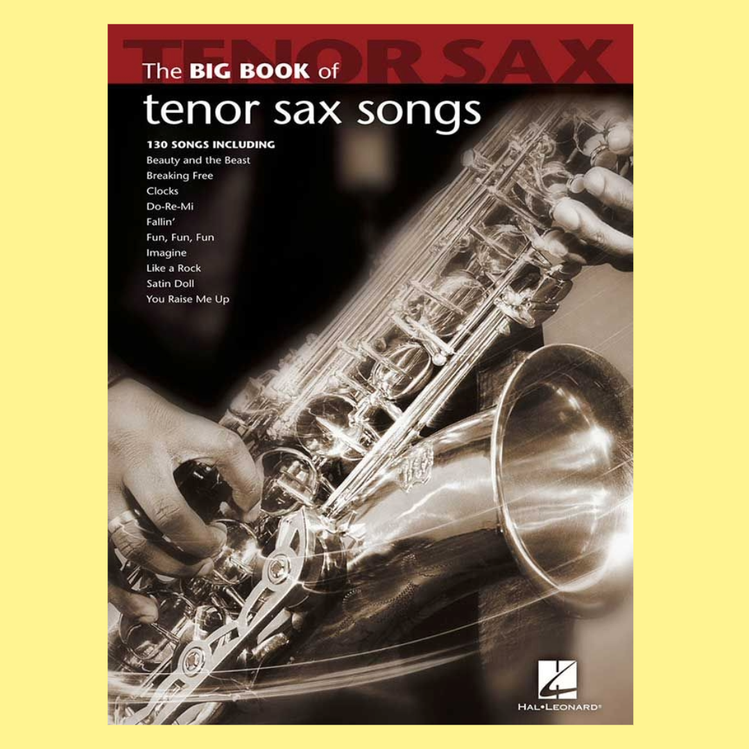 Big Book Of Tenor Sax Songs