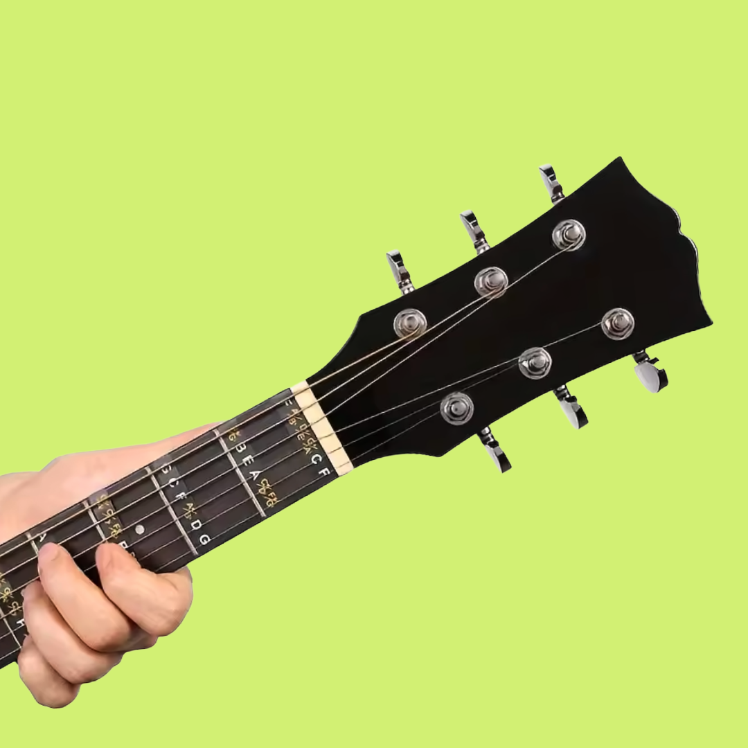 Guitar Fretboard Note Stickers – Full Neck Reference (Learning Aid)