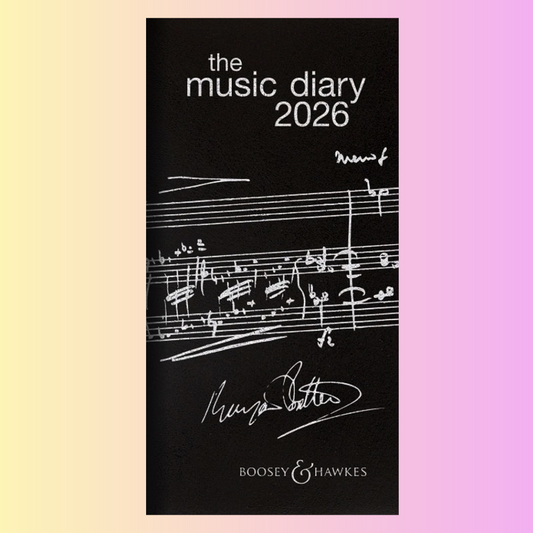 Boosey & Hawkes - Music Diary 2026 in Black