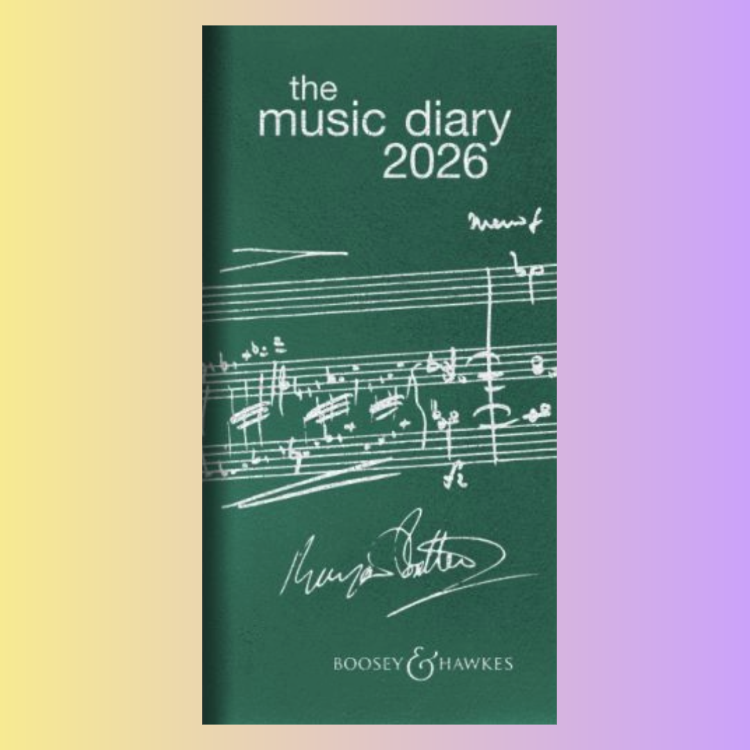 Boosey & Hawkes - Music Diary 2026 in Green