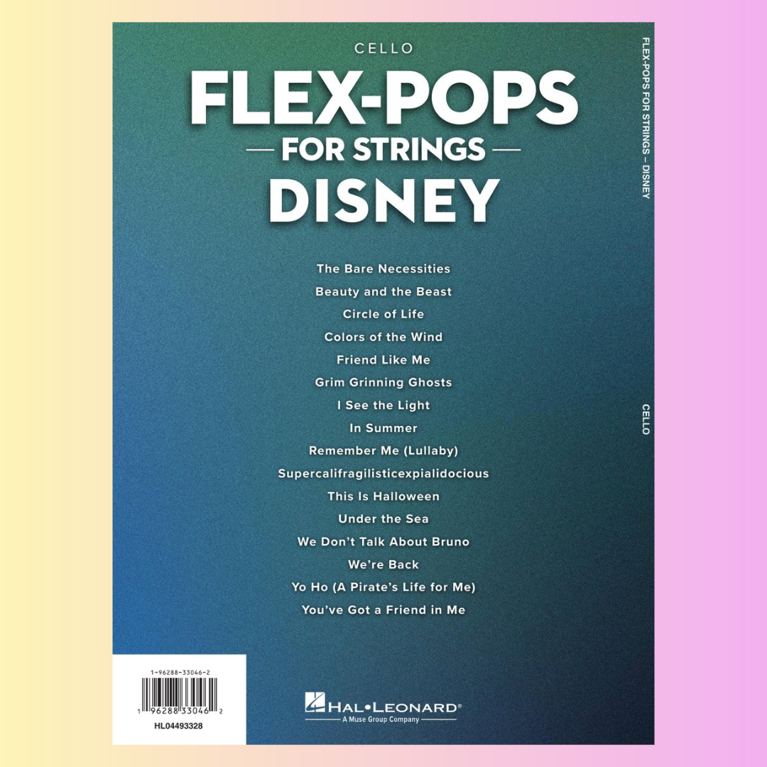Flex-Pops for Strings Disney - Double Bass Book (Arranged as Trios, Duets and Solos)