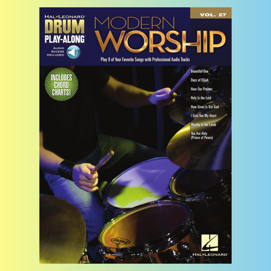 Modern Worship Drum Play Along Volume 27 Book/Ola