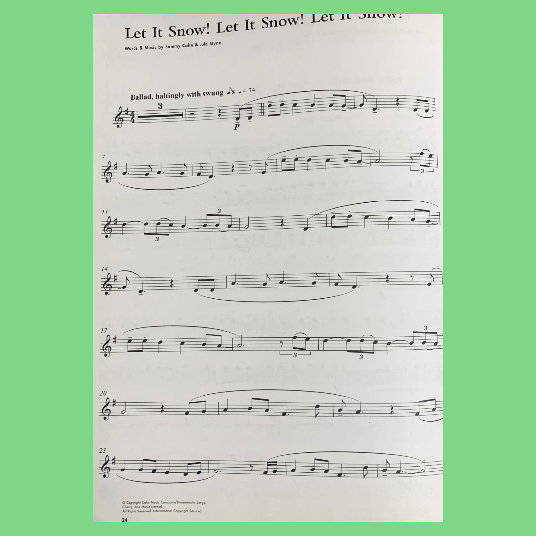 Guest Spot - Christmas Favourites Alto Saxophone Play Along Book/Cd