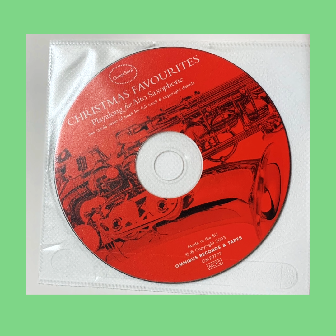 Guest Spot - Christmas Favourites Alto Saxophone Play Along Book/Cd