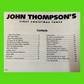 John Thompson's Easiest Piano Course - First Christmas Tunes Book