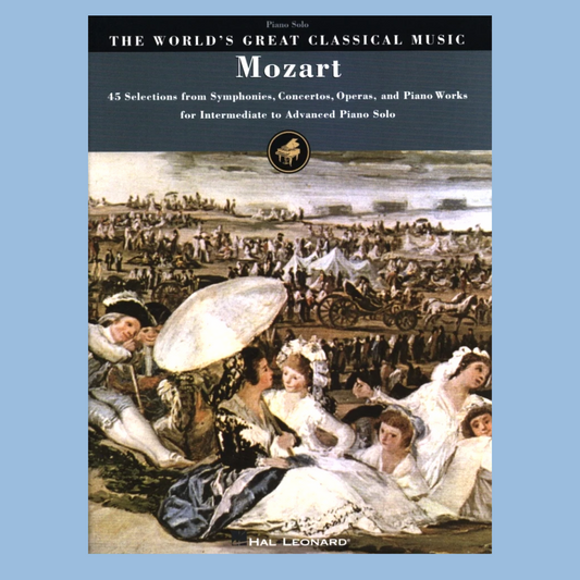 Mozart Intermediate To Advanced Piano Solo Book (45 Selections)