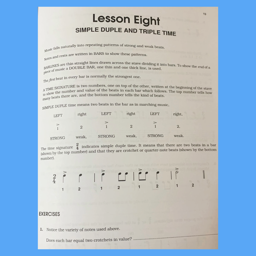 Master Your Theory - Grade 1 Yellow Book MYT (Revised Edition)