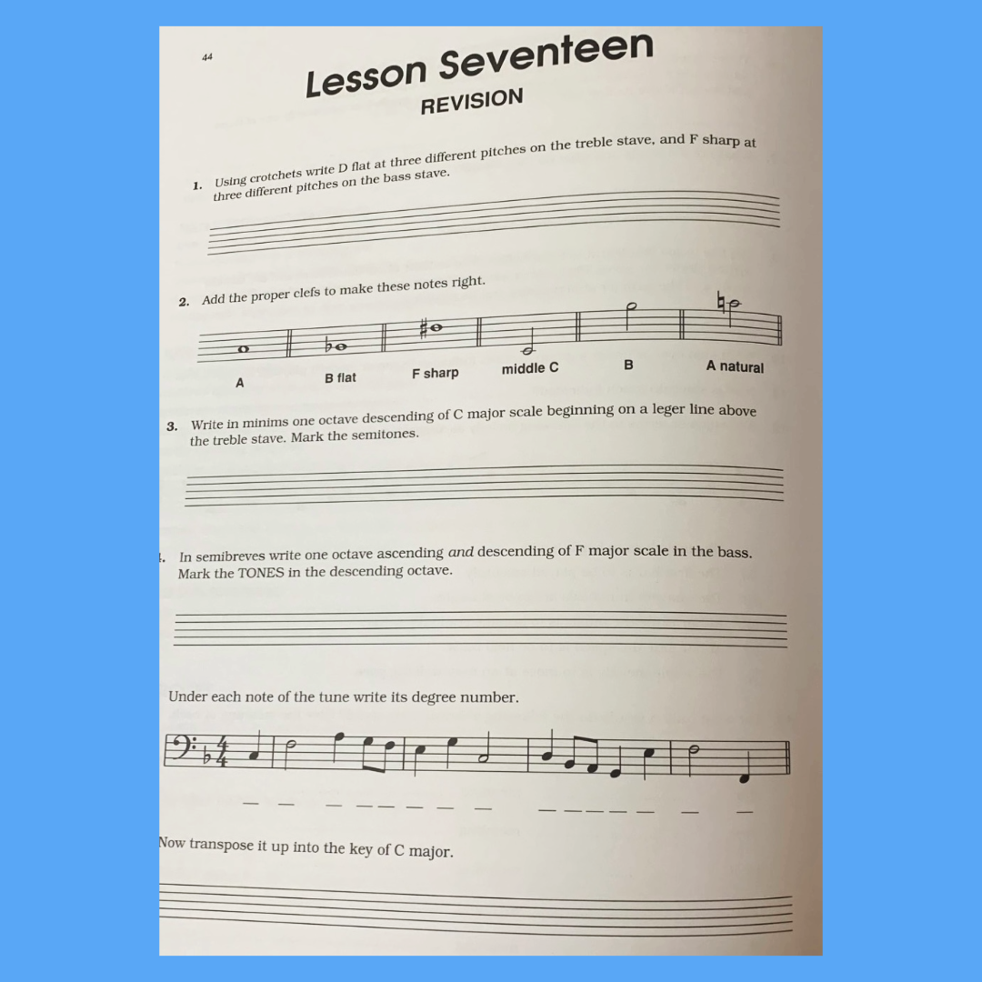 Master Your Theory - Grade 1 Yellow Book MYT (Revised Edition)